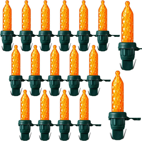 Bulk 60 Pcs Christmas LED Replacement Bulbs String Light Christmas Tree Light Mini Christmas Replacement Bulbs for Outdoor Room Christmas Decorati...