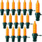 Bulk 60 Pcs Christmas LED Replacement Bulbs String Light Christmas Tree Light Mini Christmas Replacement Bulbs for Outdoor Room Christmas Decorati...