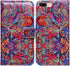 iPhone 8 Plus Case,iPhone 7 Plus Case, Bright Paisley Pattern Card Slot Wallet Leather Cover Case for iPhone 8 Plus/iPhone 7 Plus...