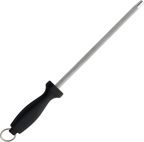 Ham Carving Knife with Honing Steel and Ham Cover - Professional Set for Slicing Serrano, Ibérico Ham & Italian Prosciutto...
