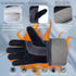 Animal Handling Gloves,Snake Handling Gloves Bite Proof,Reinforced Leather,Multipurpose Pet Glove for Cat Bird Snake Parrot Lizard Wild Animals Re...