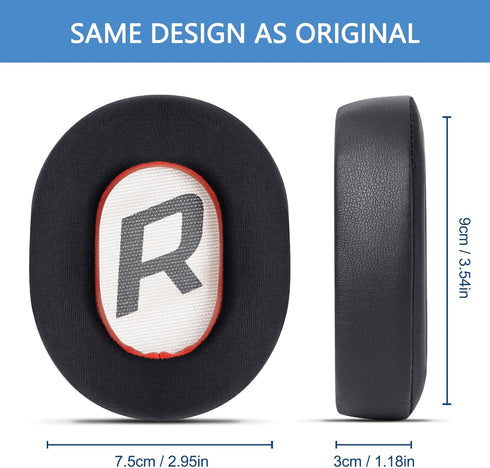 GVOEARS Ear Pads Replacement for Plantronics Voyager 8200 UC/Backbeat Pro 2 Headphones, Premium ICE Silk Fabric Softer Memory Foam Noise Canceling...