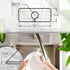 The Original Ternal Sinkmat Drip Catcher & Splash Guard, Faucet Mat for Sinks – Absorbent Microfiber, Machine Washable Counter Protector & Drying ...