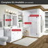 Design House Accessories Bathroom Hardware, Robe Hook, Polished Chrome and White...