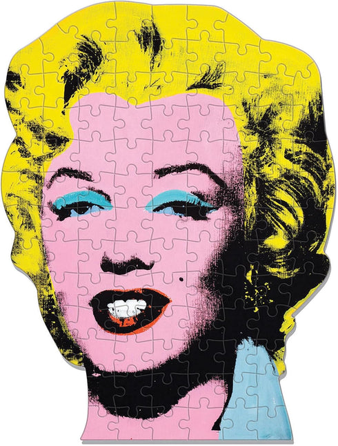 Galison Andy Warhol Mini Shaped Puzzle Marilyn...