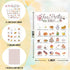 Tea Party Bingo Game, 24 Players Bingo Game, for Teenager, School Party, Birthday Party Garden Tea Bridal Party, Reception Activity Supplies - 007...