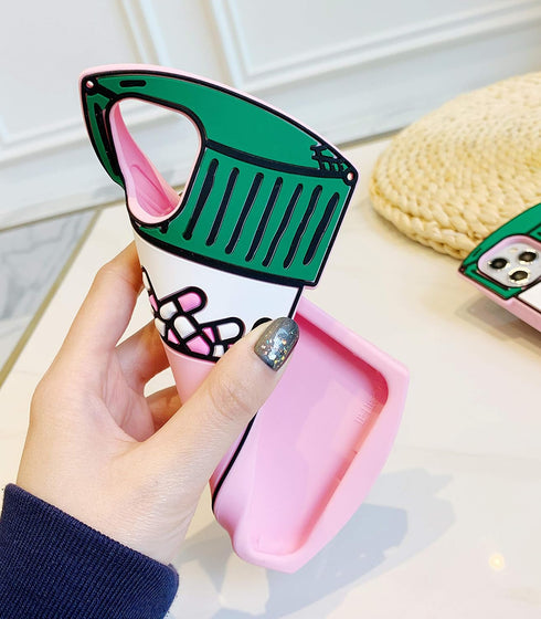 Cases for iPhone 11 Pro Max Case Silicone 3D Cute Cartoon Design Slim Fit Soft TPU Bumper Gel Cover Shockproof Case Compatible with Apple iPhone 1...