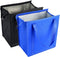 2PCS Refrigerator Grocery Bag,Cooler Bag,Zipper,Black,Blue...
