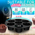Air Fryer Muffin Pan (7 Cups) — Silicone Muffin Pans for Baking & Freezing, Nonstick Air Fryer Silicone Egg Mold Compatible with 3.5-5.8L Fryers —...
