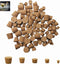 Mini Cork Stoppers - 100-Pack Tapered Bottle Plugs, 5 Sizes...