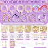 Funtopia Clay Beads Bracelet Making Kit, 40 Colors Polymer Clay Beads for Jewelry Making, 5300+ Pcs Heishi Beads Friendship Bracelet Kit with Alph...