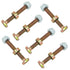 6-Pack 1501216MA Shear Pin Bolt Kits Compatible with Murray AYP Craftsman 1501216 9524MA 301172 722130 301172MA Snow Throwers Snowblower...