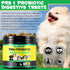 Probiotic Chews for Dogs (Duck 120PCS), Probiotics for Dogs with Digestive Enzymes, Dog Probiotics for Yeast, Itchy Skin, Anti Diarrhea, Gut Diges...