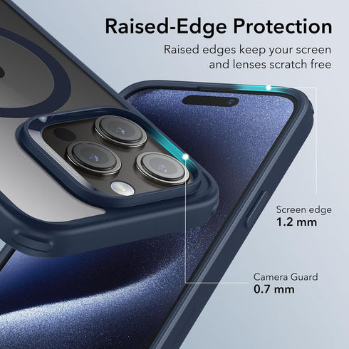 ESR for iPhone 15 Pro Max Case, Compatible with MagSafe, Military-Grade Protection, Yellowing & Scratch-Resistant Back, Magnetic Phone Case for iP...