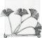 OwlGift Modern Ginkgo Leaves Design Napkin Holder for Tables, Metal Paper Napkin Storage for Kitchen, Stylish Paper Towel Dispenser, Mail Letter S...
