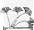 OwlGift Modern Ginkgo Leaves Design Napkin Holder for Tables, Metal Paper Napkin Storage for Kitchen, Stylish Paper Towel Dispenser, Mail Letter S...