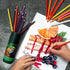 YOOUSOO Colouring Pencils, 24 Pcs Professional Coloured Pencils Drawing Pencils, Oil-based Artist Pencil Set, No Wax, Ideal for Sketching, Doodlin...