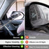 3PCS Car Side Mirror Squeegee, 38.5"" Car Rearview Mirror Wiper, Retractable Auto Mirror Squeegee Cleaner, All-Purpose Car Cleaning Tool Universal...