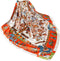Wander Agio Silk Feeling Head Scarf Womens Fashion Printing Scarves Pattern Square Satin Face Headscarf...