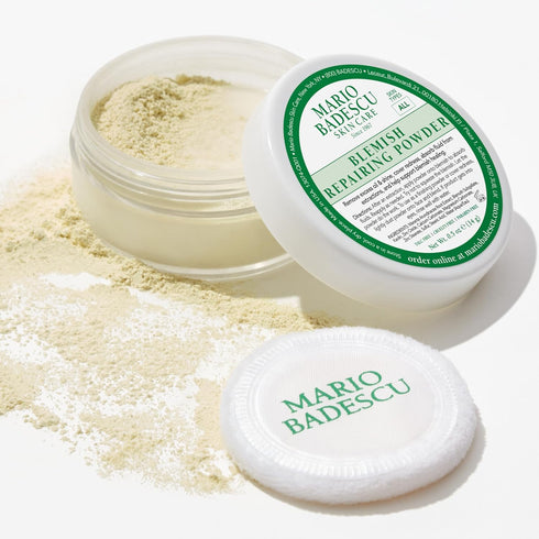 Mario Badescu Special Healing Blemish Repairing Face Powder for Oily and Troubled Skin, Reduces T-Zone Shine, Decongests Pores and Balances Excess...