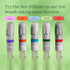 Pen Diffuser in Walk in The Woods Essential Oil Blends - Elegant 1.0mm Ballpoint Tip - Black Pen - Diffuser Pens - Scented Pens - Fun Pens - Aroma...