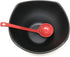 TJ Global Red and Black Melamine Japanese Long Handle Spoons for Ramen, Soup, Hot Pot Eating, Mixing, Stirring 8.25 Inches (2 Spoons)...