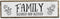 Family Wood Signs (Medium - Wood And Metal, Family - Blended And Blessed)...