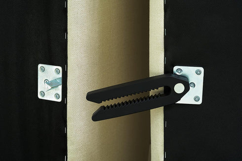 Steel Non-Slip Sectional Connectors for Sliding Sofas, Adjustable Clips to Keep Sectional Couch Together, Prevent Floor Scratches and Keep Section...