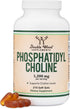 Phosphatidylcholine 1,200mg – 210 Softgels – Enhanced Version of Sunflower and Soy Lecithin (Choline Supplements) - Non-GMO and Gluten Free to Sup...