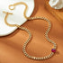 Valloey Rover Gold Necklace for Women 14K Gold Plated Cuban Chain Choker Necklace Simple Necklace Jewelry Gift for Women...