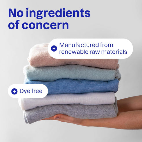 ATTITUDE Reusable Dryer Sheets, Static Eliminator & Fabric Softener, Fragrance-Free Laundry, Made in Canada, 300 Loads, 2 Sheets (1 Pack)...