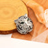 Rhinestone Tiger Head Brooch Pins.Gold Silver Animal Lapel Pin,Charm Lion Coat Collar Brooch for Men Suit Pin...