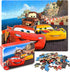 LELEMON Cars 100 Pieces Jigsaw Puzzles for Kids Ages 4-8 Lightning Puzzles in Metal Box, Children Learning Educational Puzzles for Boys and Girls...