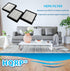 HQRP 3-Pack HEPA Filters Compatible with Afloia (AQ8/Q8) / Honati/Hysure Q7 / Tenergy Sorbi 2-in-1 Air Purifier...