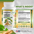 Ginko Biloba & Panax Ginseng Supplement - Red Ginseng Brain Supplement for Memory and Focus - Ginkgo Biloba Supplements for Good Vision, Immune Sy...