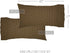VHC Brands Tea Cabin Green Plaid King Pillow Case Set of 2 21x40 Country Rustic Bedding Accessory, Moss Green...