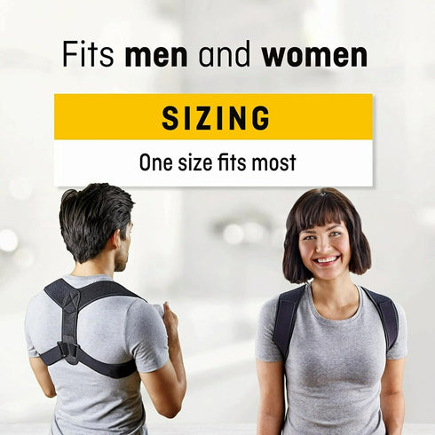 FUTURO Posture Corrector, Fits Men and Women, Helps Promote Better Posture, Back Support, Doctor Developed, Adjustable...