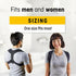 FUTURO Posture Corrector, Fits Men and Women, Helps Promote Better Posture, Back Support, Doctor Developed, Adjustable...