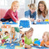 12PCS Puzzle Track Car Paly Set (Universe) with Multiple Assembly Options, Children's Educational Puzzle Track Car Play Set, RailCar Building Toys...