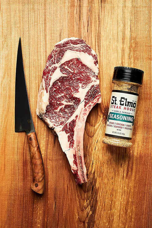 St Elmo Steak House Seasoning, Flavorful Rub for Steaks, Burgers, Chicken, Seafood, and More - 13 OZ...