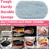 Sponge Brush Kitchen Dish Bottle Washing Scrubbers - Non Scratch Scouring Pads,Household Essential Cleaning Kit for Non-Stick Cookware Pots Pans S...
