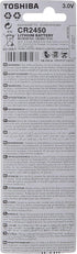 TOSHIBA CR2450 3V Lithium Coin Cell Battery 5 Batteries in Strip Child-Resistant Packaging...