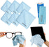Elite Tech 6-Pack Oversized Microfiber Cloths for Electronic Devices, Eyeglasses, Screens and Lenses - Washable; 6×7 in & 12×12 in - Eyeglass Clot...