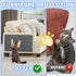 Cat Carpet Protector 47.2"x15.8",Stick on Floor and Wall Cat Scratch Pad Rug for Indoor Litter Mat,Trimmable Self-Adhesive Cat Scratching Furnitur...