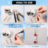 Sureio 500 Pieces 2 Inch 50 mm Eye Pins for Jewelry Making DIY Earring Eye Pins Jewelry Making Supplies for Craft Bracelet Necklace Pendant Access...