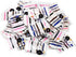 Tatuo Travel Sewing Kits Thread Repair Kit with Needles, Threads, Button, Pin for Hotel Amenities Necessities, 6 Colors (300 Sets)...