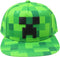 Minecraft Pixel Creeper Boys Snapback Hat Cap New Licensed Green...