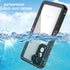 Ezanmull Waterproof Case for Samsung Galaxy S21 FE 5G, Built-in Screen Protector, Dustproof, Shockproof, Drop Proof, Rugged Full Body Cover for Sa...