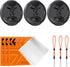 K&F Concept 67mm Lens Cap, 9-in-1 Center Pinch Lens Cover + Anti-Loss Keeper Leash + Microfiber Cleaning Cloth Kits Compatible with Nikon, Canon, ...