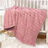 HOMRITAR 3D Fleece Baby Blanket for Girls Boys Fluffy Fuzzy Flannel Soft Warm Plush Cozy Bed Blanket for Home Decor, Toddlers Infant or Newborn Re...